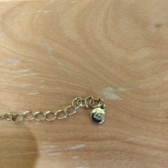 Lauren Conrad Butterfly Anklet Gold Tone Vacation Resort Preppy Fairy Cottage - Picture 4 of 4